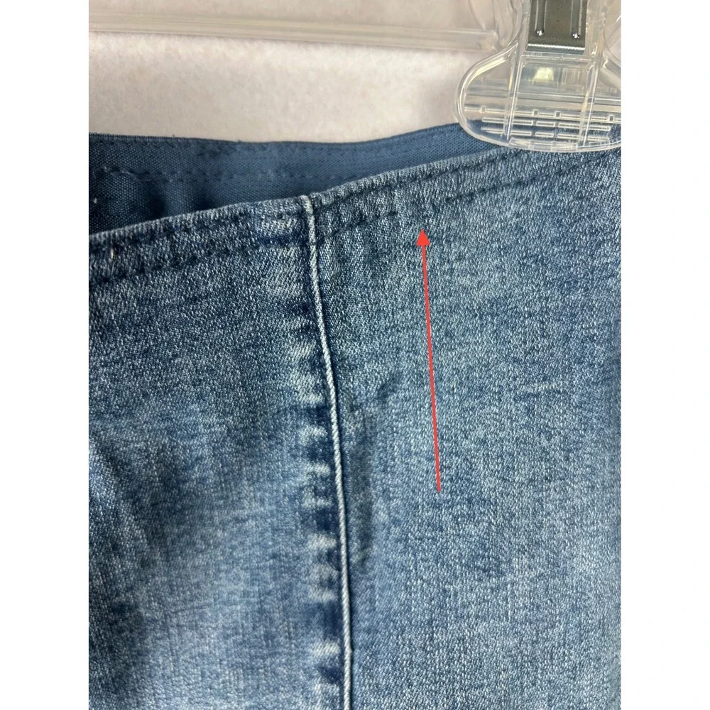 We The Free Flare Jeans Women‎ 27 Blue High Rise Pull On Pants Flare leg